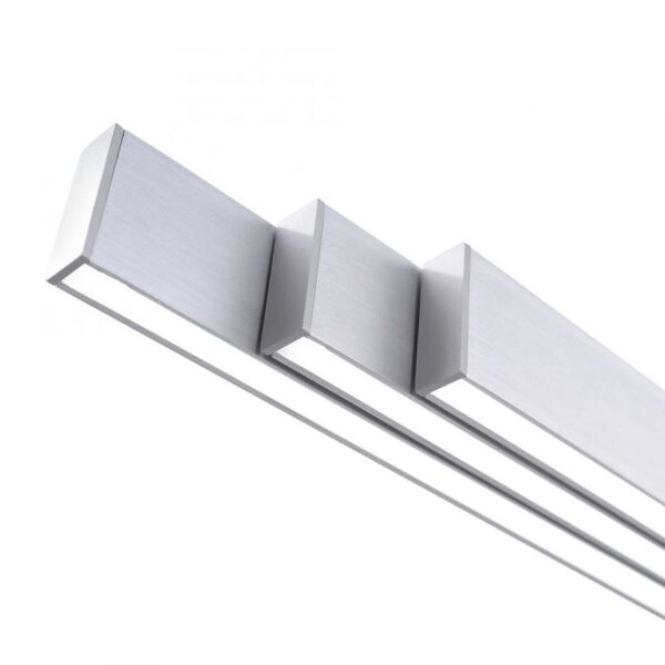 Suspension LED ajustable Touch 179 cm en aluminium