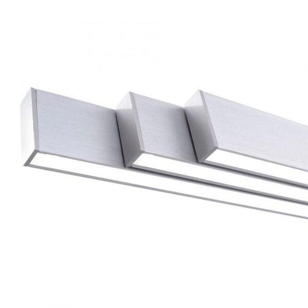 Suspension LED ajustable Touch 179 cm en aluminium