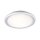 Plafonnier LED à faible éblouissement IP44 28 W L:45 cm en chrome