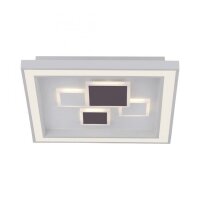 Plafonnier LED Blanc Noir Interrupteur de s&eacute;rie...