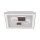 Plafonnier LED Blanc Noir Interrupteur de série L:48 cm