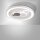 Plafonnier LED rond Blanc Noir Interrupteur de série 55 W