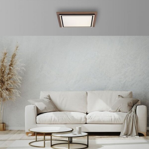 Blendarme Plafonnier LED à intensité variable Bois L:53,4 cm 44 W