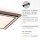 Blendarme Plafonnier LED à intensité variable Bois L:53,4 cm 44 W