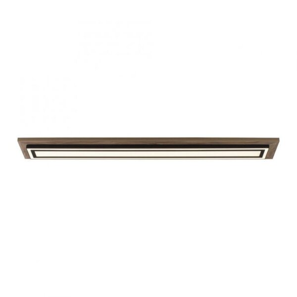 Blendarme LED Plafonnier bois à intensité variable 107 cm 5500 lm
