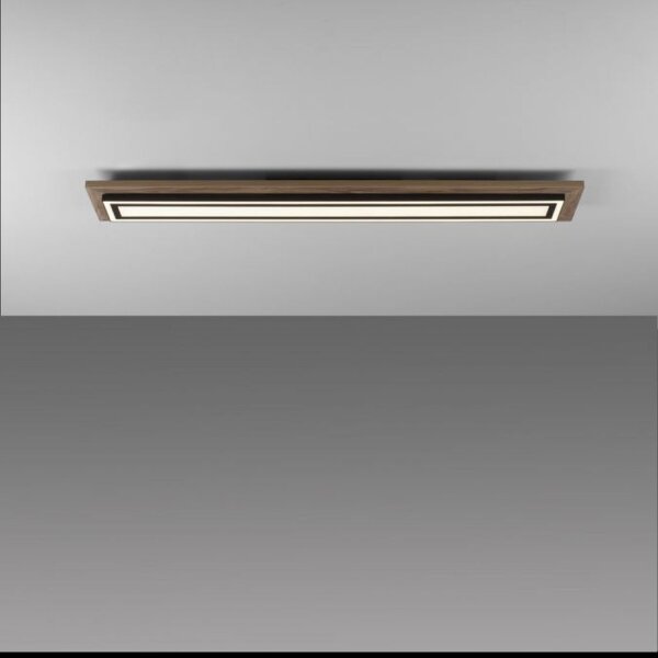 Blendarme LED Plafonnier bois à intensité variable 107 cm 5500 lm