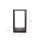 Lampe de table LED noire à intensité variable Touch 26 cm 4 W Mémoire