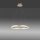 Suspension LED en laiton dimmable 3000 K Ø60 cm Anneau