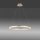 Suspension LED en laiton dimmable 3000 K Ø80 cm Anneau