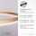 Suspension LED en laiton dimmable 3000 K Ø80 cm Anneau