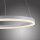 Suspension LED Blanc dimmable 38 W 3000 K Ø60 cm Anneau