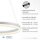 Suspension LED Blanc dimmable 38 W 3000 K Ø60 cm Anneau