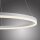 Suspension LED Blanc gradable 52 W 3000 K Ø80 cm Anneau