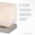 Lampe de table LED verre 16 cm 5 W 580 lm dimmable en acier