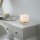 Lampe de table LED verre 16 cm 580 lm dimmable en laiton
