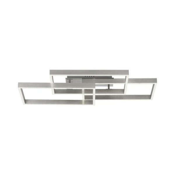 Lampe de plafonnier LED argent Télécommande 82 cm 45 W dimmable
