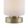 Lampe de table LED Touch à intensité variable 15 cm 3000 K en laiton