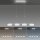 Lampe LED à suspendre verre en acier 108 cm 38 W Télécommande
