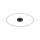 Suspension LED Anthracite ovale 3000 K L:80 cm intensité lumineuse variable