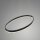 Suspension LED Anthracite ovale 3000 K L:80 cm intensité lumineuse variable