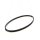 Suspension LED Anthracite ovale 3000 K L:80 cm intensité lumineuse variable