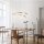 Suspension LED en feuille dor L:55 cm 4000 lm dimmable