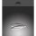 Suspension LED Noir L:55 cm 4000 lm dimmable