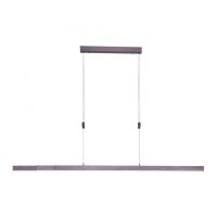 Suspension LED ajustable Touch 4680 lm brun sépia