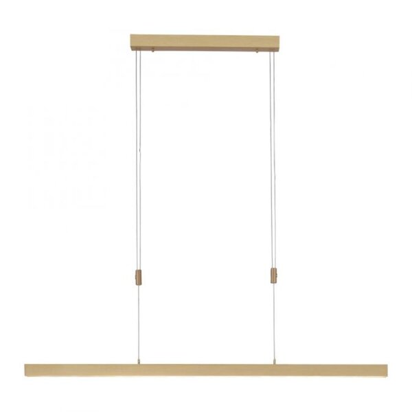 Suspension LED ajustable Touch 4680 lm en laiton