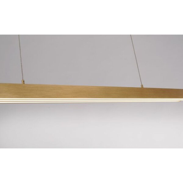 Suspension LED ajustable Touch 4680 lm en laiton