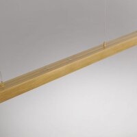 Suspension LED ajustable Touch 4680 lm en laiton