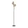 Grand lampadaire en métal brun rouille or 181,2 cm G9 6-flmg