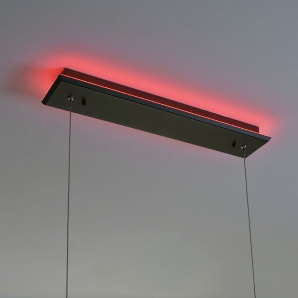 Lampe LED à suspendre RGB changement de température de couleur 179 cm dimmable