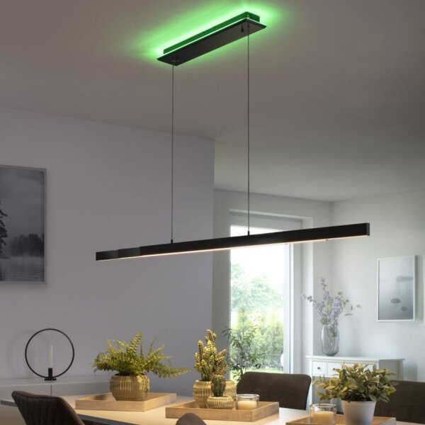 Lampe LED à suspendre RGB changement de température de couleur 179 cm dimmable