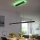 Lampe LED à suspendre RGB changement de température de couleur 179 cm dimmable