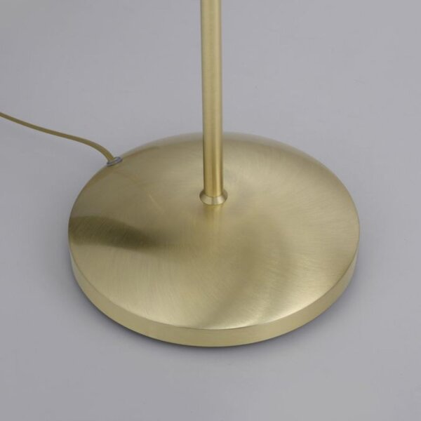 Lampadaire réglable en laiton variateur verre 163 cm