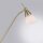 Lampadaire réglable en laiton variateur verre 163 cm