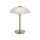 Lampe de table LED à intensité variable en laiton verre albâtre 3 W