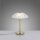 Lampe de table LED à intensité variable en laiton verre albâtre 3 W