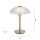 Lampe de table LED à intensité variable en laiton verre albâtre 3 W