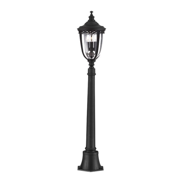Elégante lampe dallée EDMUND Rustique 118cm Jardin