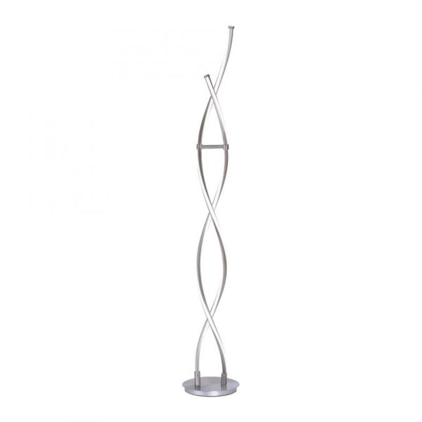 Lampadaire LED Wellen en acier dimmable 53 W 140 cm