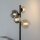 Lampe de table gris fumée ambre 48 cm G9 3000 K verre