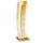 Elégante lampe de table LED blanc chaud 40,5 cm en feuille dor