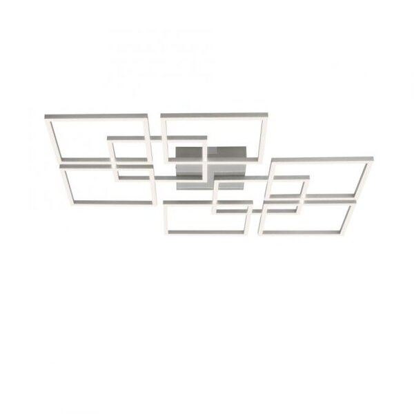 Plafonnier LED à changement de température de couleur 58 W en acier