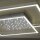 Plafonnier LED avec ciel de nuit en acier 49 W dimmable