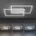 Plafonnier LED avec ciel de nuit en acier 49 W dimmable