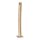 Elégant lampadaire LED blanc chaud 141 cm en feuille dor