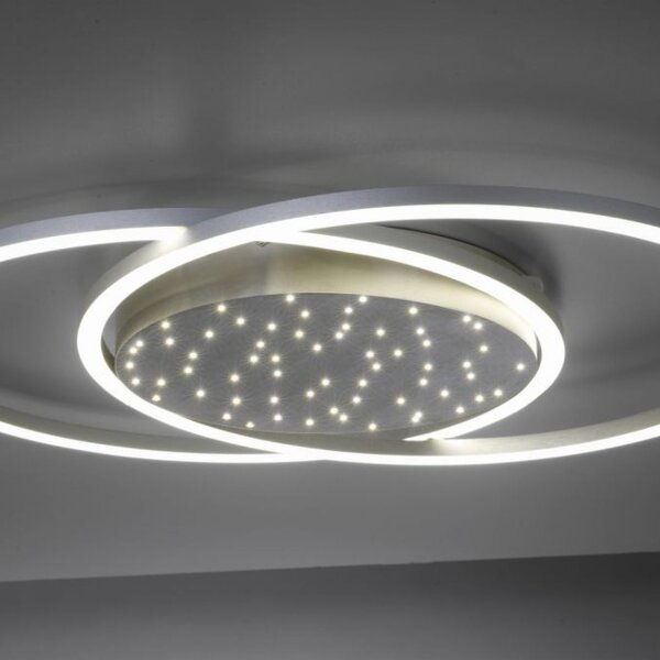 Plafonnier LED Ciel étoilé en acier 40 W dimmable