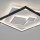 Lampe de plafonnier LED Blanc Noir Blanc chaud 3000 K 4900 lm
